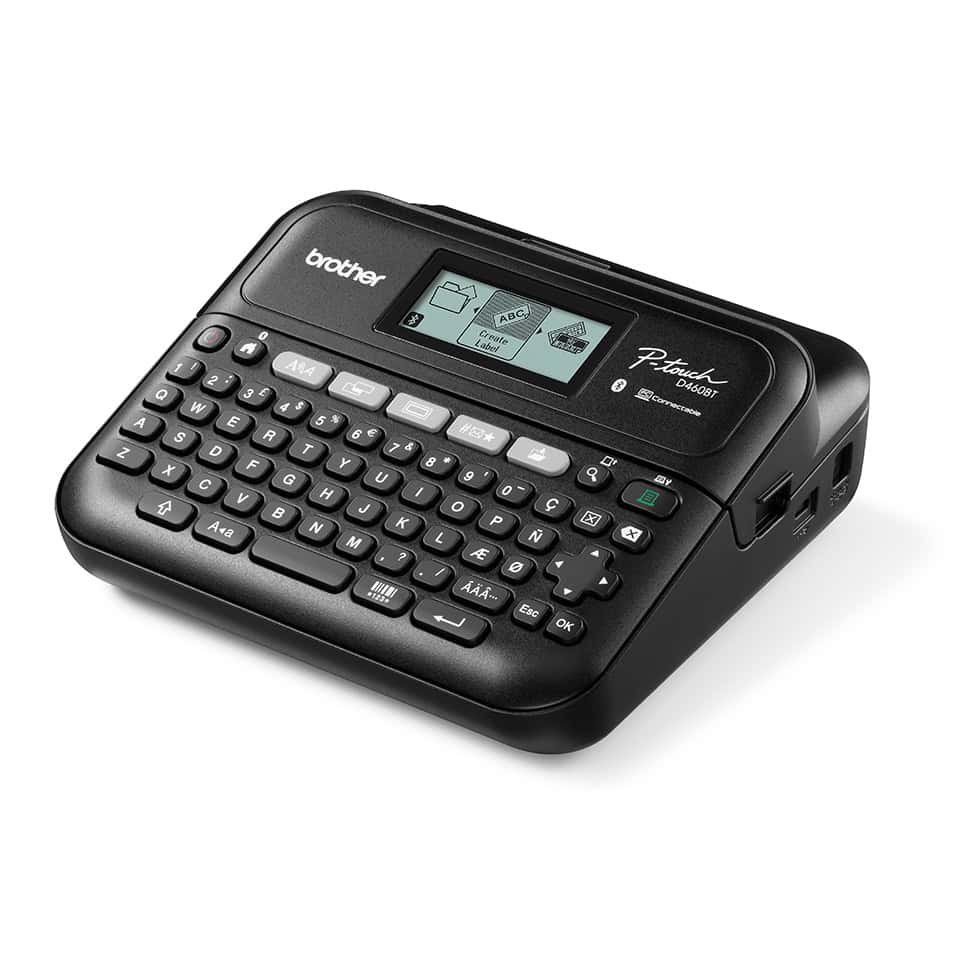 Brother PT-D460BTVPUR1 labelprinter Thermo transfer 180 x 180 DPI Bedraad en draadloos Bluetooth QWERTY (PTD460BTVPUR1) thumbnail