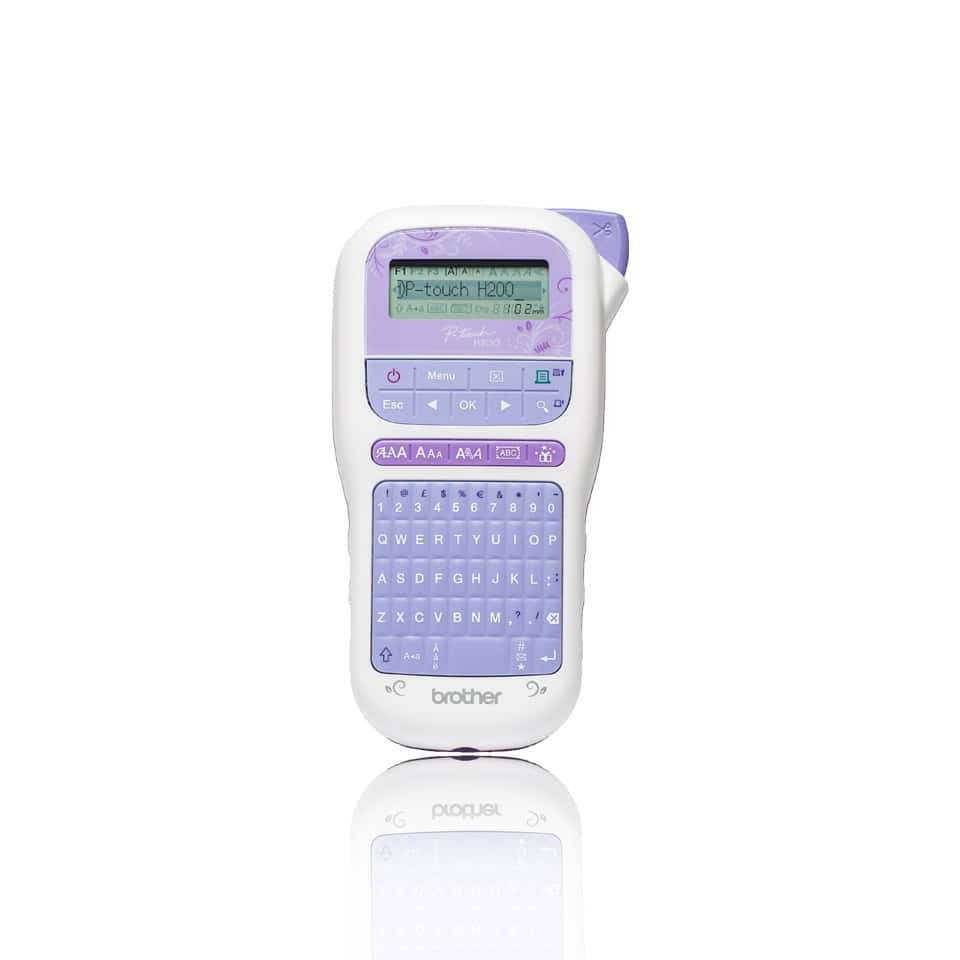 Brother PT-H200 labelprinter Thermo transfer TZe QWERTY (PTH200ZG1) thumbnail