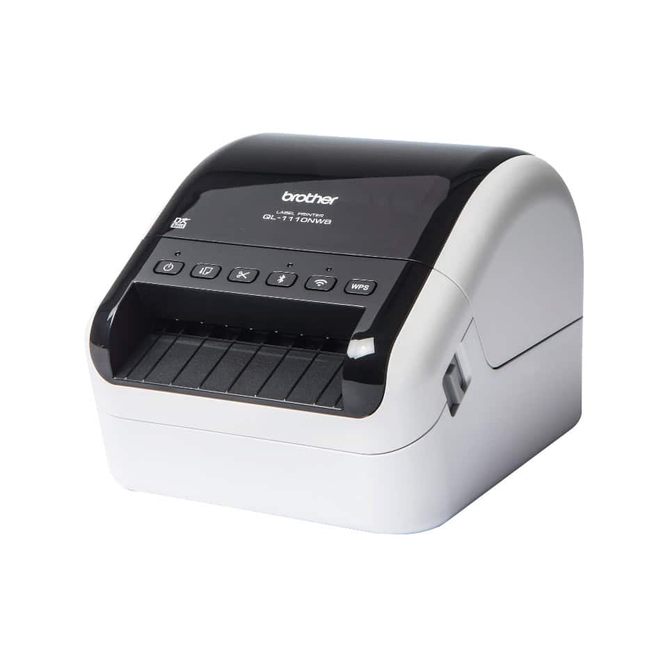 Brother QL-1110NWBC labelprinter Direct thermisch 300 x 300 DPI 110 mm/sec Bedraad en draadloos DK Wifi Bluetooth (QL1110NWBCZG1) thumbnail