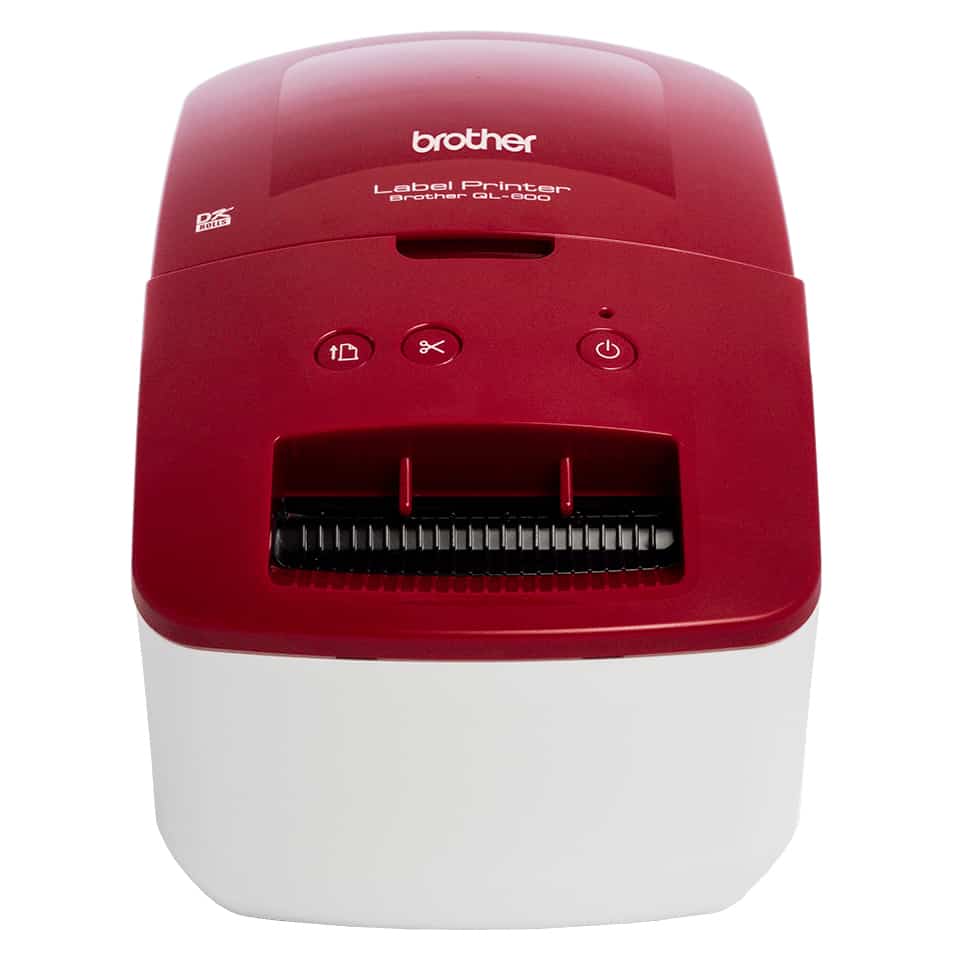 Brother QL-600R labelprinter Direct thermisch 300 x 600 DPI 71 mm/sec Bedraad DK (QL600RXX1) thumbnail