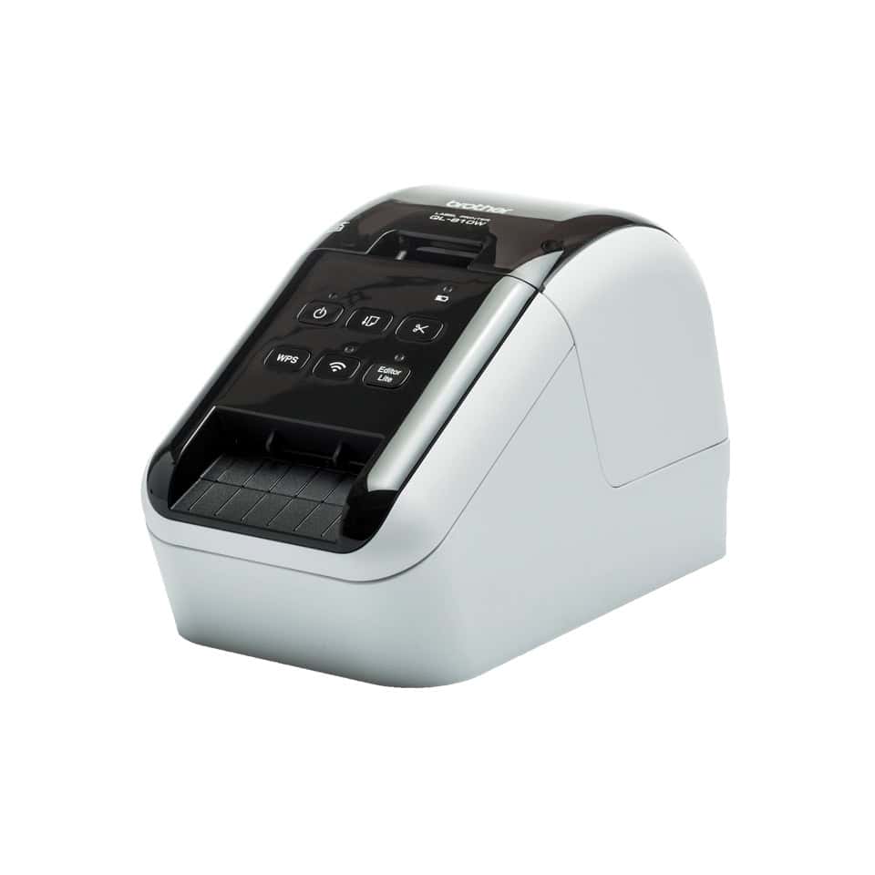 Brother QL-810WC labelprinter Direct thermisch Kleur 300 x 600 DPI 176 mm/sec Bedraad en draadloos DK Wifi (QL810WCUA1) thumbnail