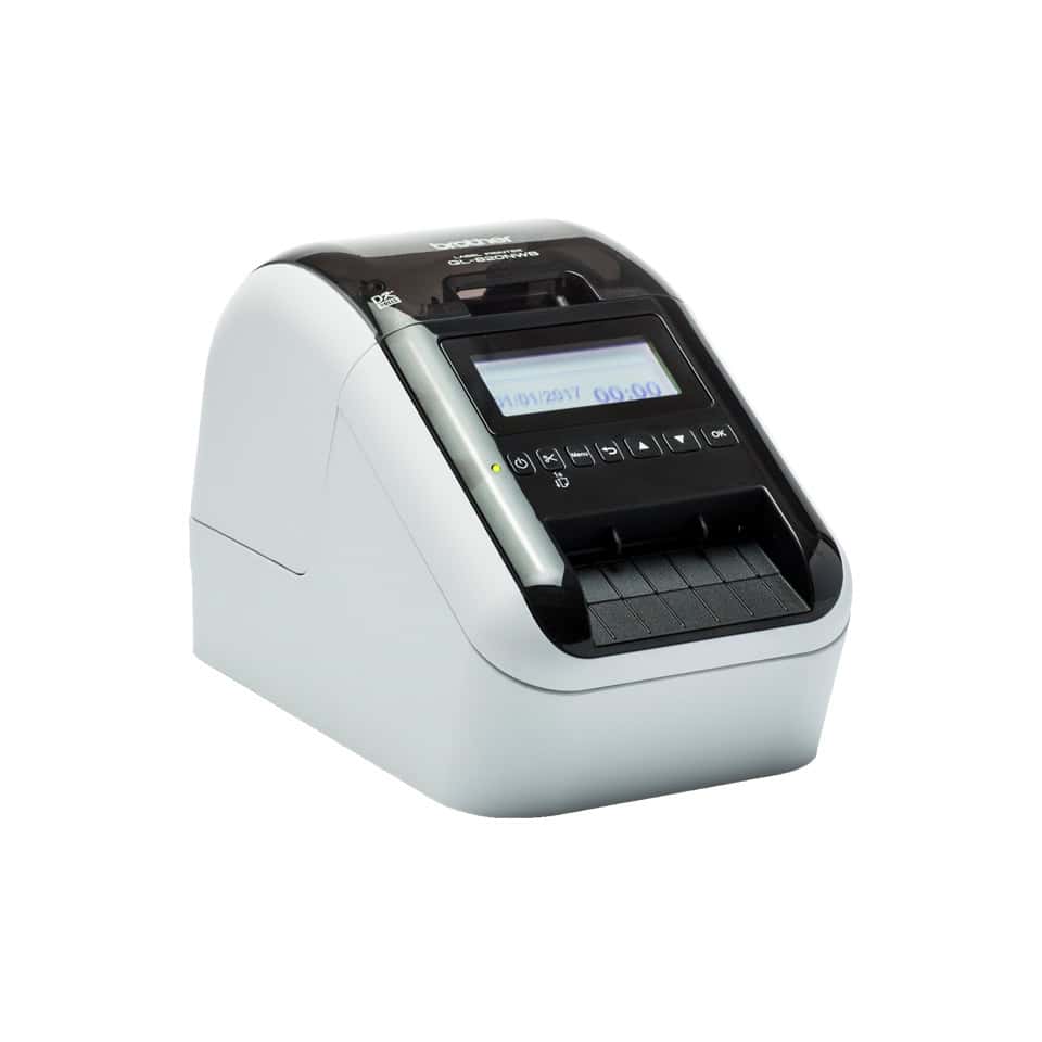Brother QL-820NWBC labelprinter Direct thermisch Kleur 300 x 600 DPI 176 mm/sec Bedraad en draadloos Ethernet LAN DK Wifi Bluetooth (QL820NWBCUA1) thumbnail