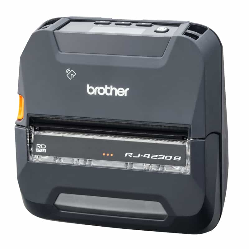 Brother RJ-4230B POS-printer 203 x 203 DPI Bedraad en draadloos Direct thermisch Mobiele printer (RJ4230BZ1) thumbnail