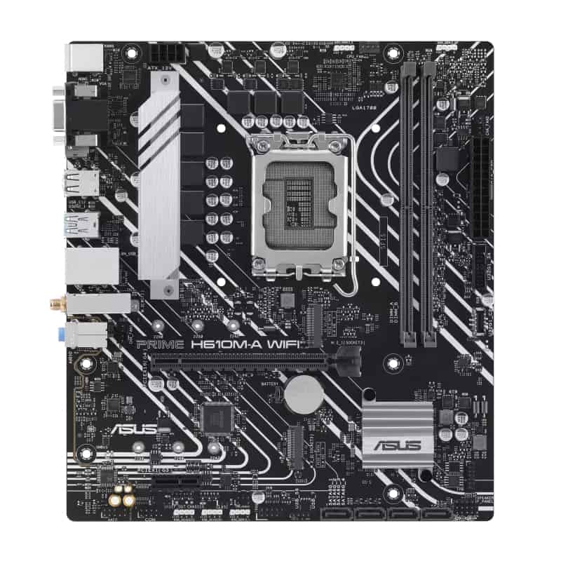 ASUS PRIME H610M-A WIFI Intel H610 LGA 1700 micro ATX (90MB1G00-M0EAY0) thumbnail