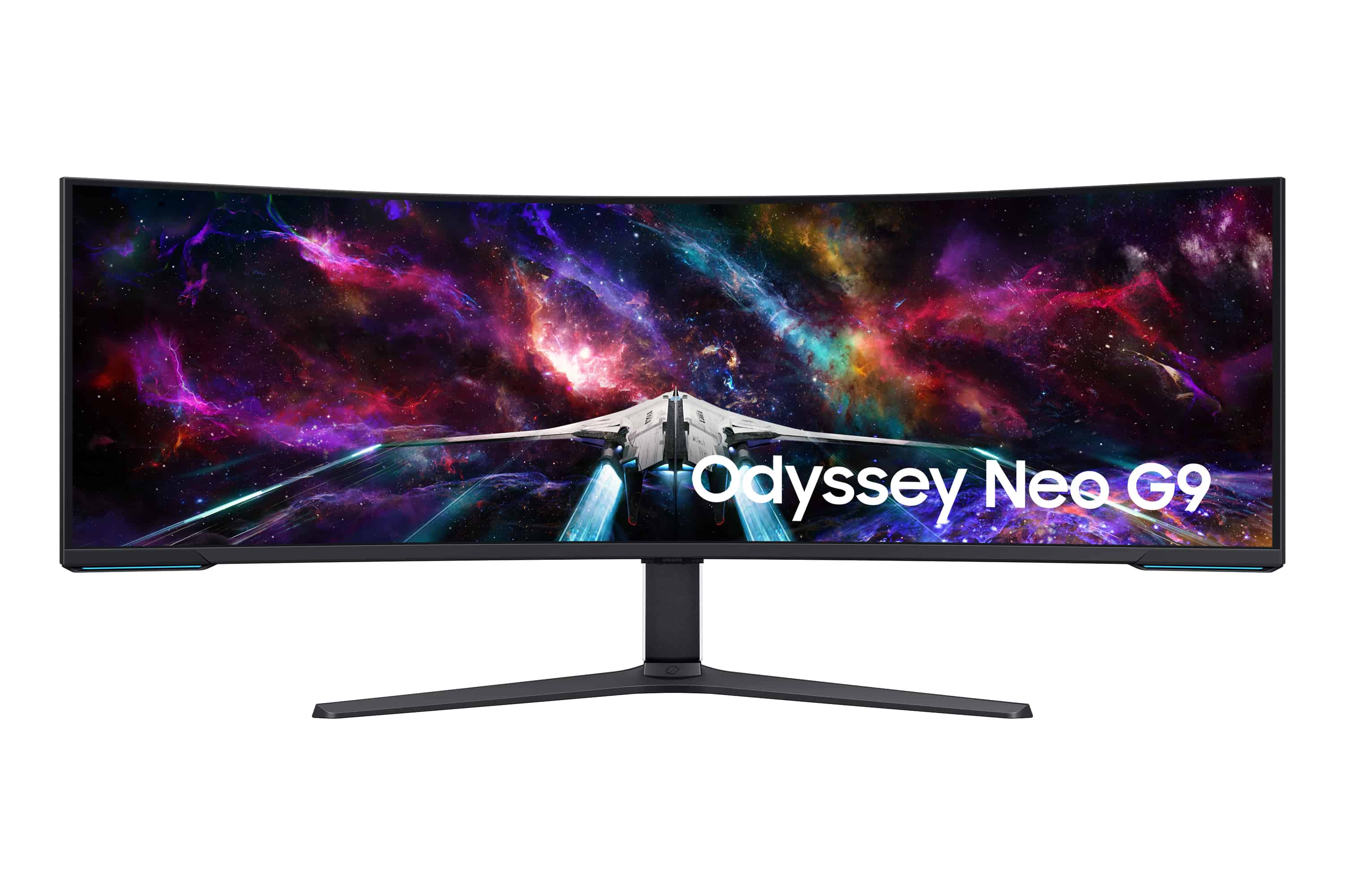 Samsung Odyssey S57CG952NU LED display 144,8 cm (57) 7680 x 2160 Pixels Zwart, Wit (LS57CG952NUXEN) thumbnail