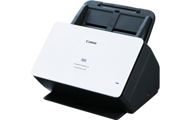 Canon imageFORMULA ScanFront 400 ADF-scanner 600 x 600 DPI A4 Zwart, Wit (1255C003) thumbnail