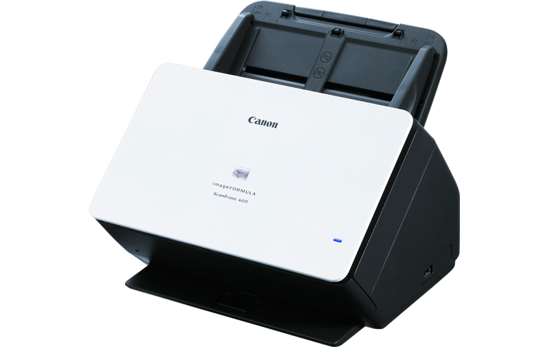 Canon imageFORMULA ScanFront 400 ADF-scanner 600 x 600 DPI A4 Zwart, Wit (1255C003) thumbnail