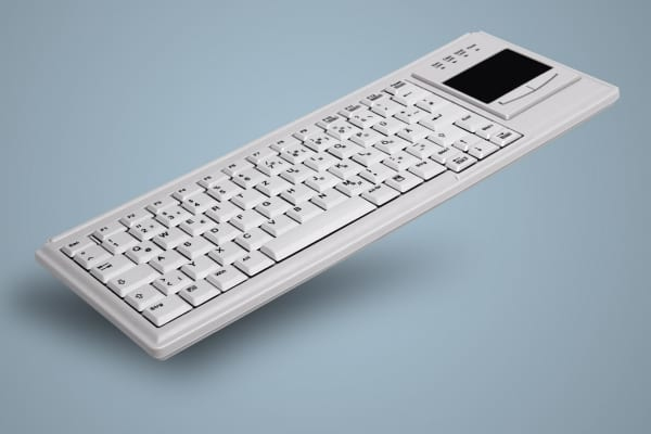 Active Key AK-4400 toetsenbord USB Belgisch Wit (AK-4400-GU-W/BE) thumbnail