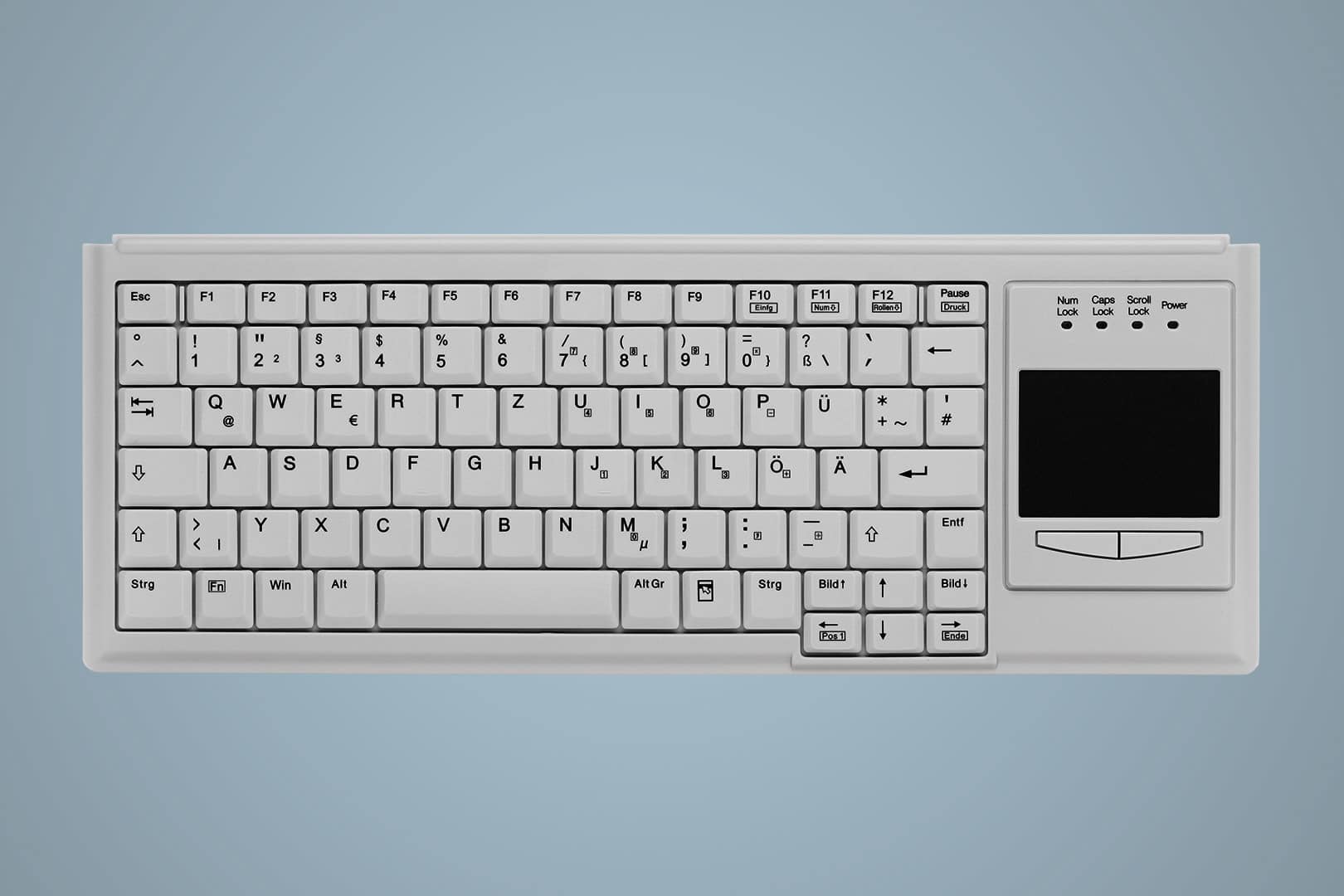 Active Key AK-4400-GU-W/US toetsenbord USB QWERTY Amerikaans Engels Wit (AK-4400-GU-W/US) thumbnail