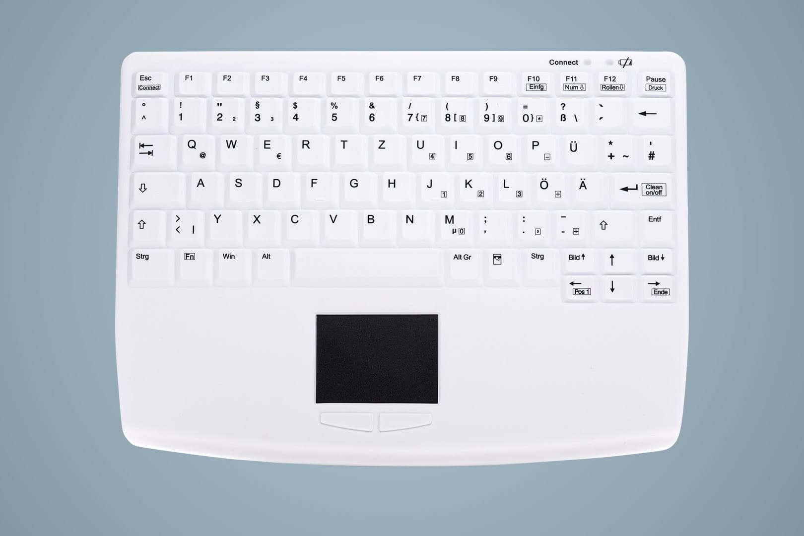 Active Key AK-4450-GXUVS toetsenbord USB + Bluetooth Duits Wit (AK-4450-GXUVS-W/GE) thumbnail