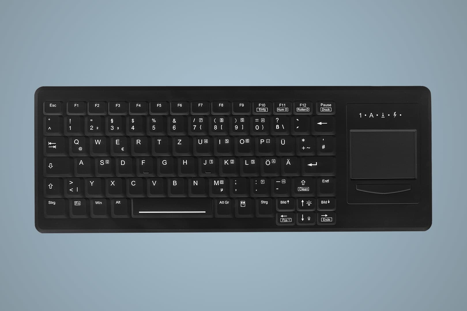 Active Key AK-CB4400 toetsenbord USB + PS/2 Zwart (AK-CB4400F-GUS-B/GE) thumbnail
