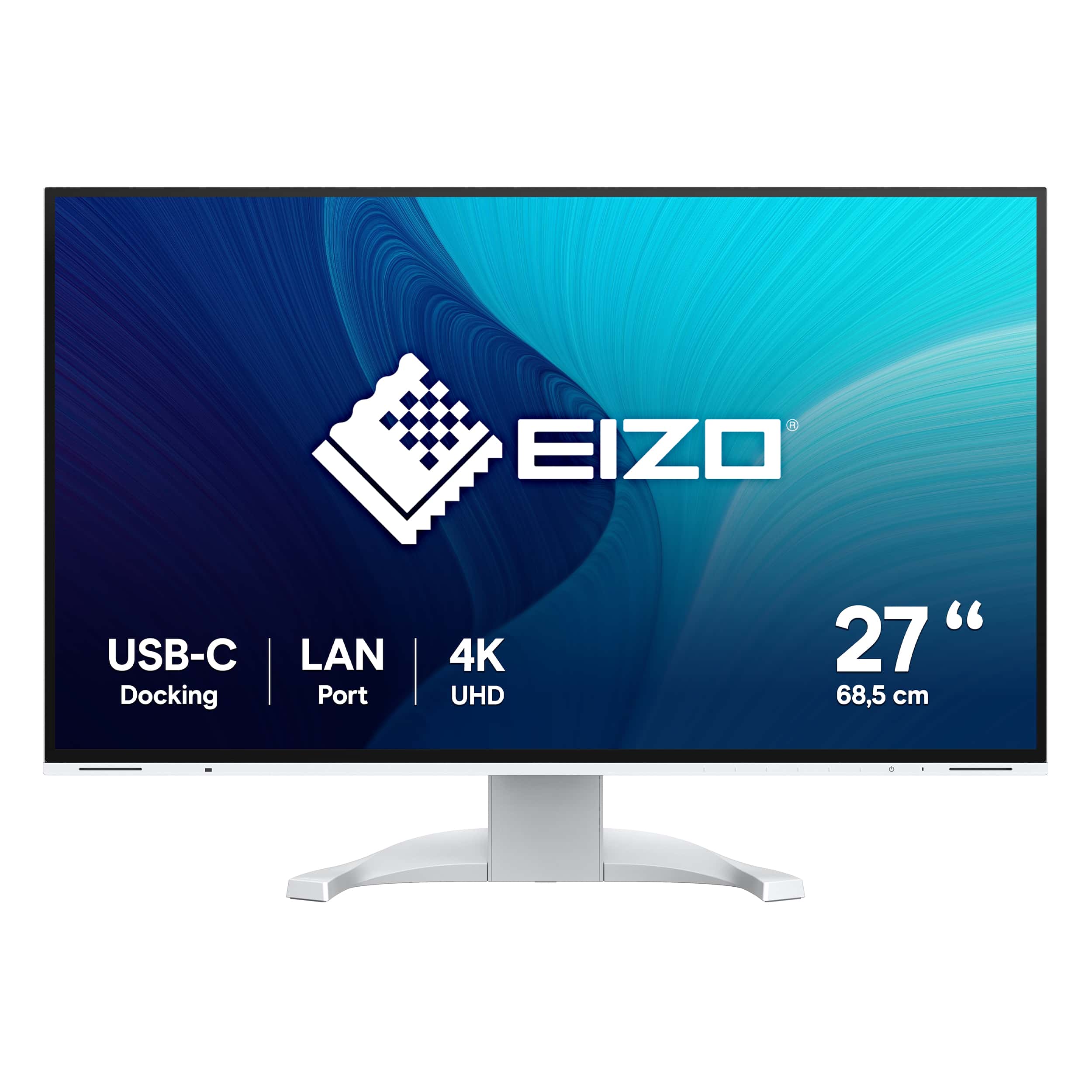 EIZO FlexScan EV2740X-WT computer monitor 68,6 cm (27) 3840 x 2160 Pixels 4K Ultra HD LCD Wit (EV2740X-WT) thumbnail