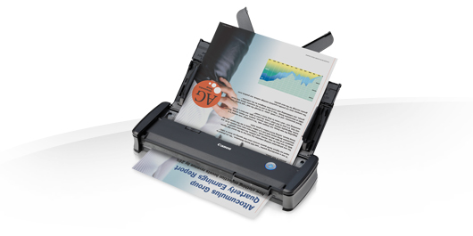 Canon imageFORMULA P-215II Paginascanner 600 x 600 DPI A4 Zwart, Grijs (9705B003) thumbnail