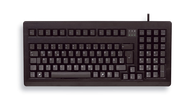 CHERRY G80-1800 toetsenbord Thuis USB QWERTY Amerikaans Engels Zwart (G80-1800LPCEU-2) thumbnail