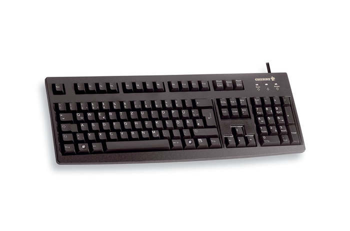 CHERRY G83-6104 toetsenbord USB QWERTY Amerikaans Engels Zwart (G83-6104LUNEU-2) thumbnail