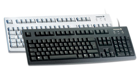 CHERRY G83-6105 (HU) toetsenbord USB QWERTY Grijs (G83-6105LUNHU-2) thumbnail