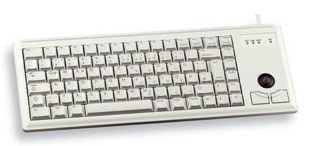 CHERRY G84-4400 toetsenbord Universeel PS/2 QWERTY Amerikaans Engels Grijs (G84-4400LPBEU-0) thumbnail