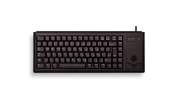 CHERRY G84-4400 toetsenbord PS/2 QWERTY Amerikaans Engels Zwart (G84-4400LPBEU-2) thumbnail