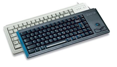CHERRY Compact keyboard G84-4400, light grey, RB toetsenbord PS/2 Grijs (G84-4400LPBRB-0) thumbnail