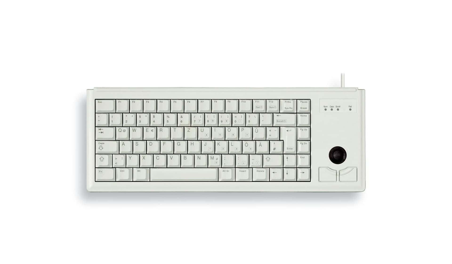 CHERRY G84-4420 toetsenbord USB US International Grijs (G84-4420LUBEU-0) thumbnail