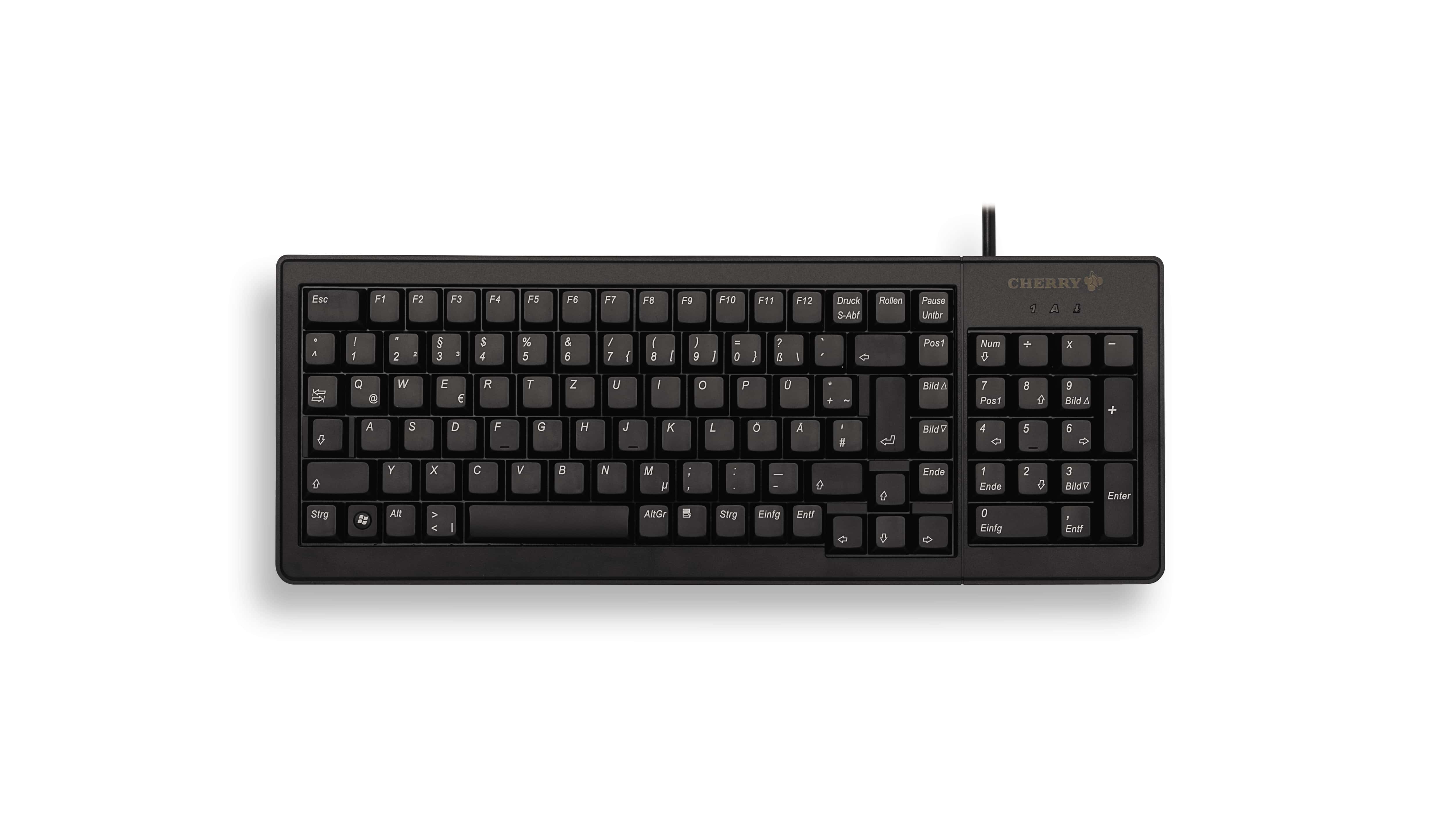 CHERRY XS Complete G84-5200 toetsenbord USB QWERTY Engels Zwart (G84-5200LCMEU-2) thumbnail