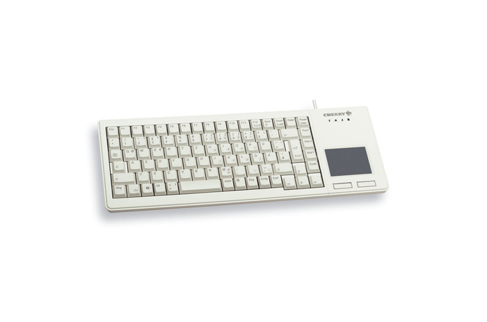 CHERRY XS Touchpad toetsenbord USB QWERTY Amerikaans Engels Grijs (G84-5500LUMEU-0) thumbnail