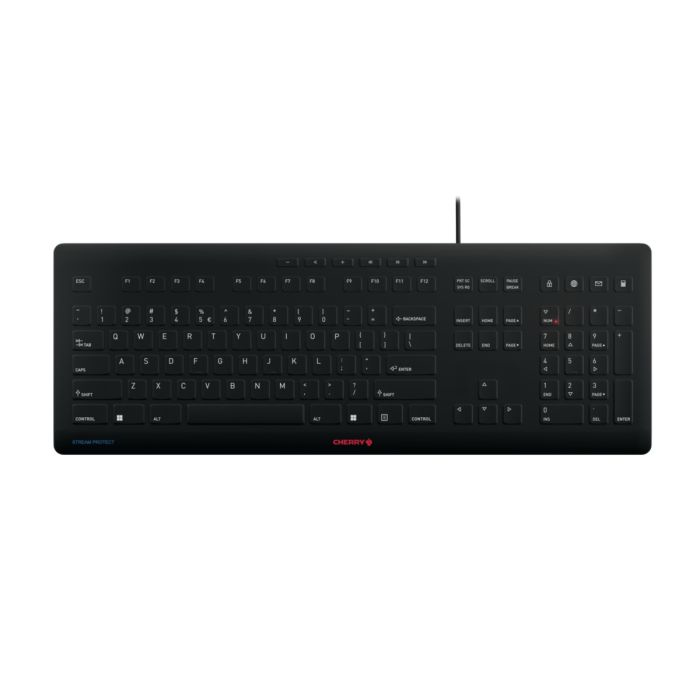 CHERRY JK-8502EU-2 toetsenbord USB QWERTY Engels Zwart (JK-8502EU-2) thumbnail