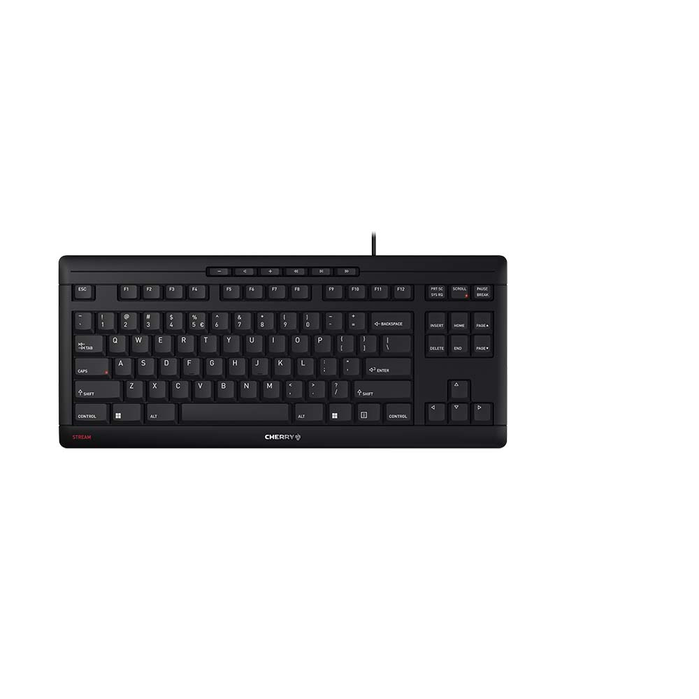 CHERRY STREAM KEYBOARD TKL toetsenbord USB QWERTY Engels Zwart (JK-8600EU-2) thumbnail