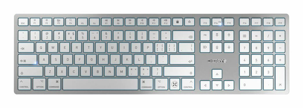 CHERRY KW 9100 SLIM FOR MAC (JK-9110CN-1) thumbnail