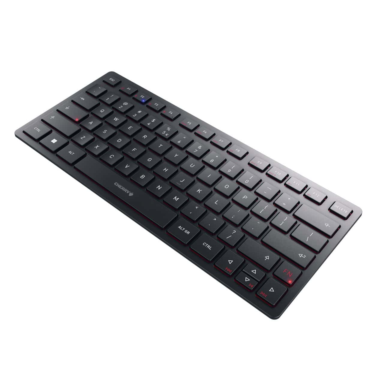 CHERRY KW 9200 MINI toetsenbord USB + RF Wireless + Bluetooth QWERTY Engels Zwart (JK-9250BE-2) thumbnail
