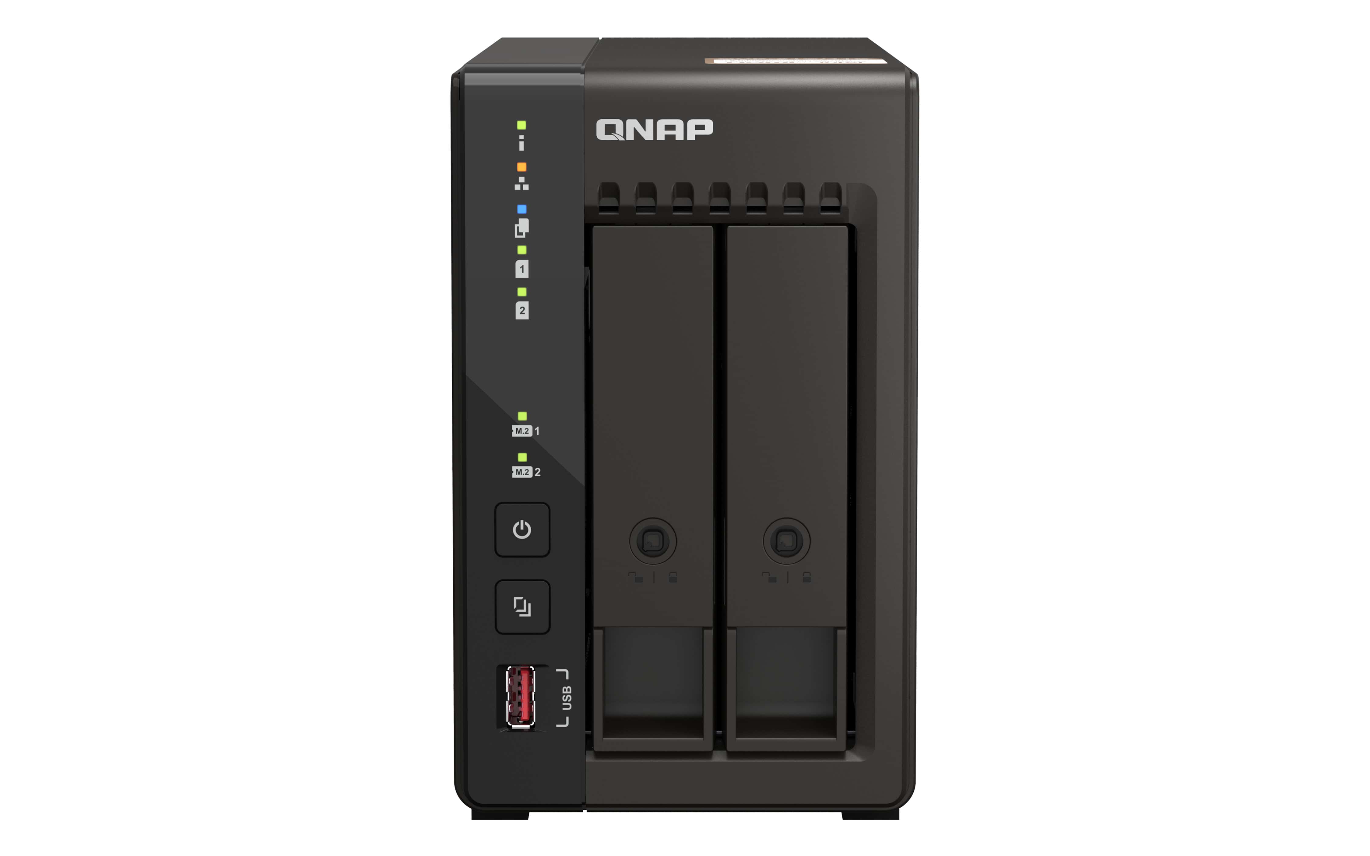 QNAP QVP-21C data-opslag-server Opslagserver Tower Intel® Celeron® J6412 8 GB DDR4 0 TB QVR Pro Zwart (QVP-21C) thumbnail