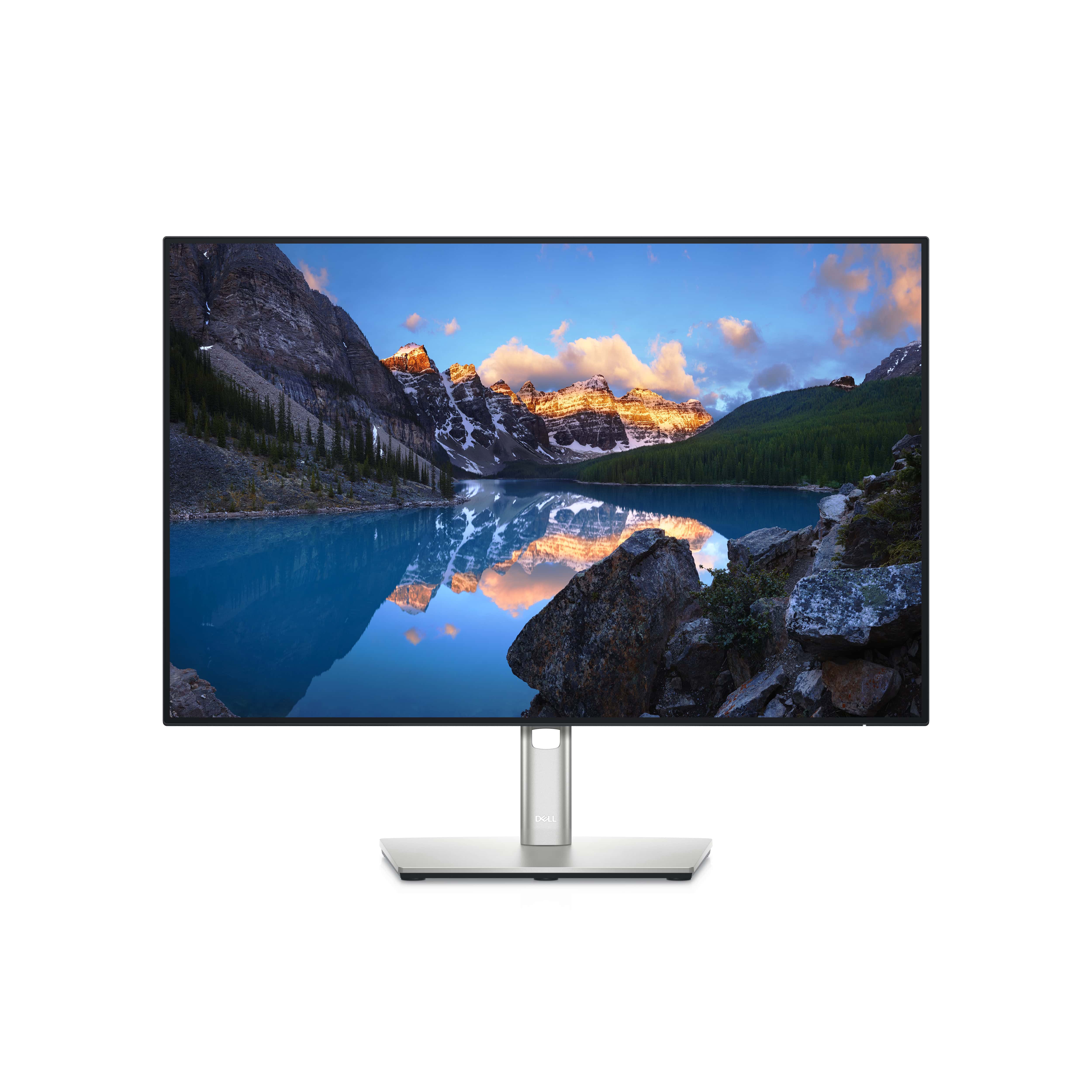 DELL UltraSharp U2421E LED display 61,2 cm (24.1) 1920 x 1200 Pixels WUXGA LCD Zwart, Zilver (U2421E) thumbnail