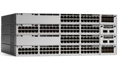 Cisco Catalyst C9300-48U-E netwerk-switch Managed L2/L3 Gigabit Ethernet (10/100/1000) Grijs (C9300-NM-2Y=) thumbnail
