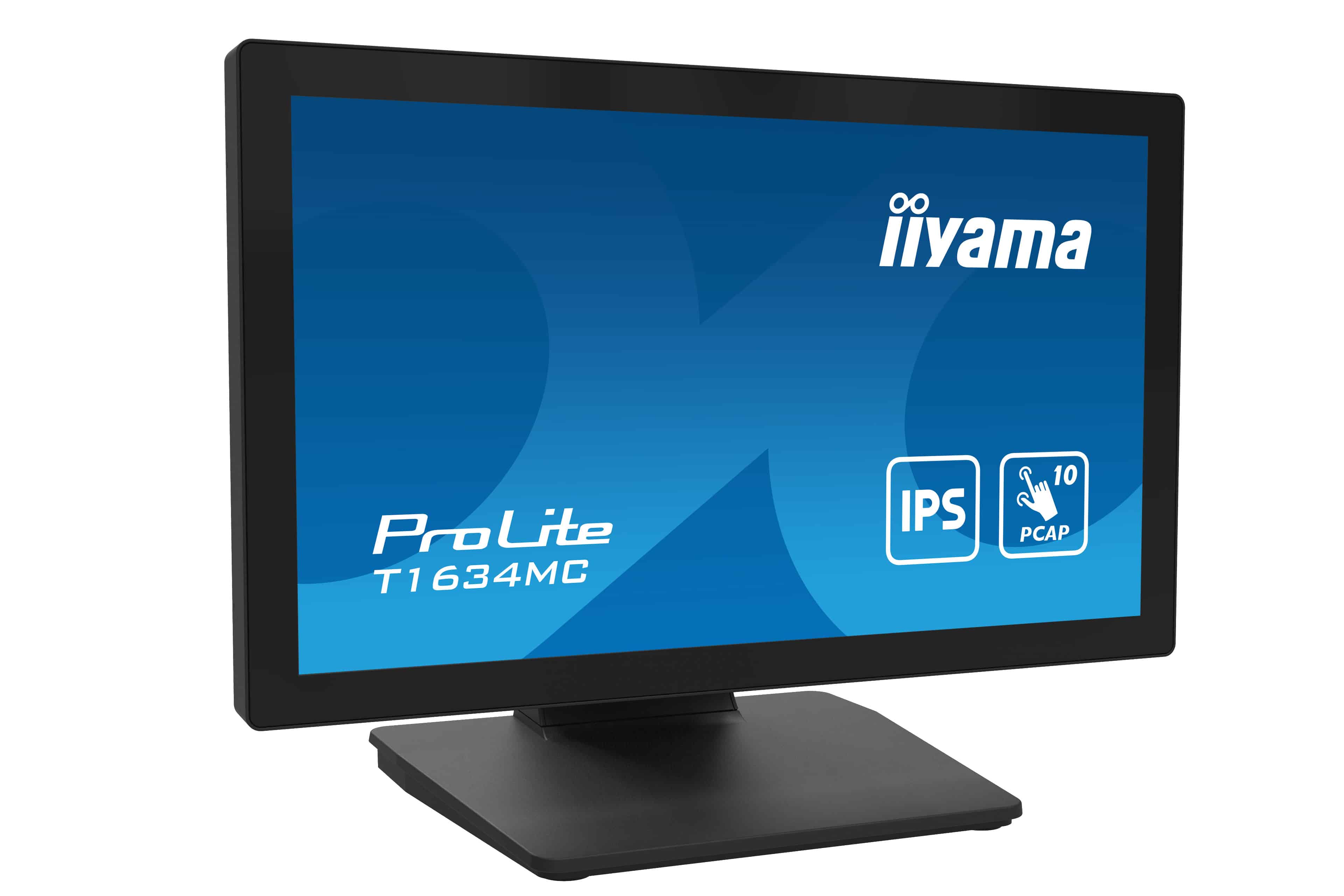 iiyama ProLite T1634MC-B1S computer monitor 39,6 cm (15.6") 1920 x 1080 Pixels Full HD LED Touchscreen Zwart (T1634MC-B1S) thumbnail