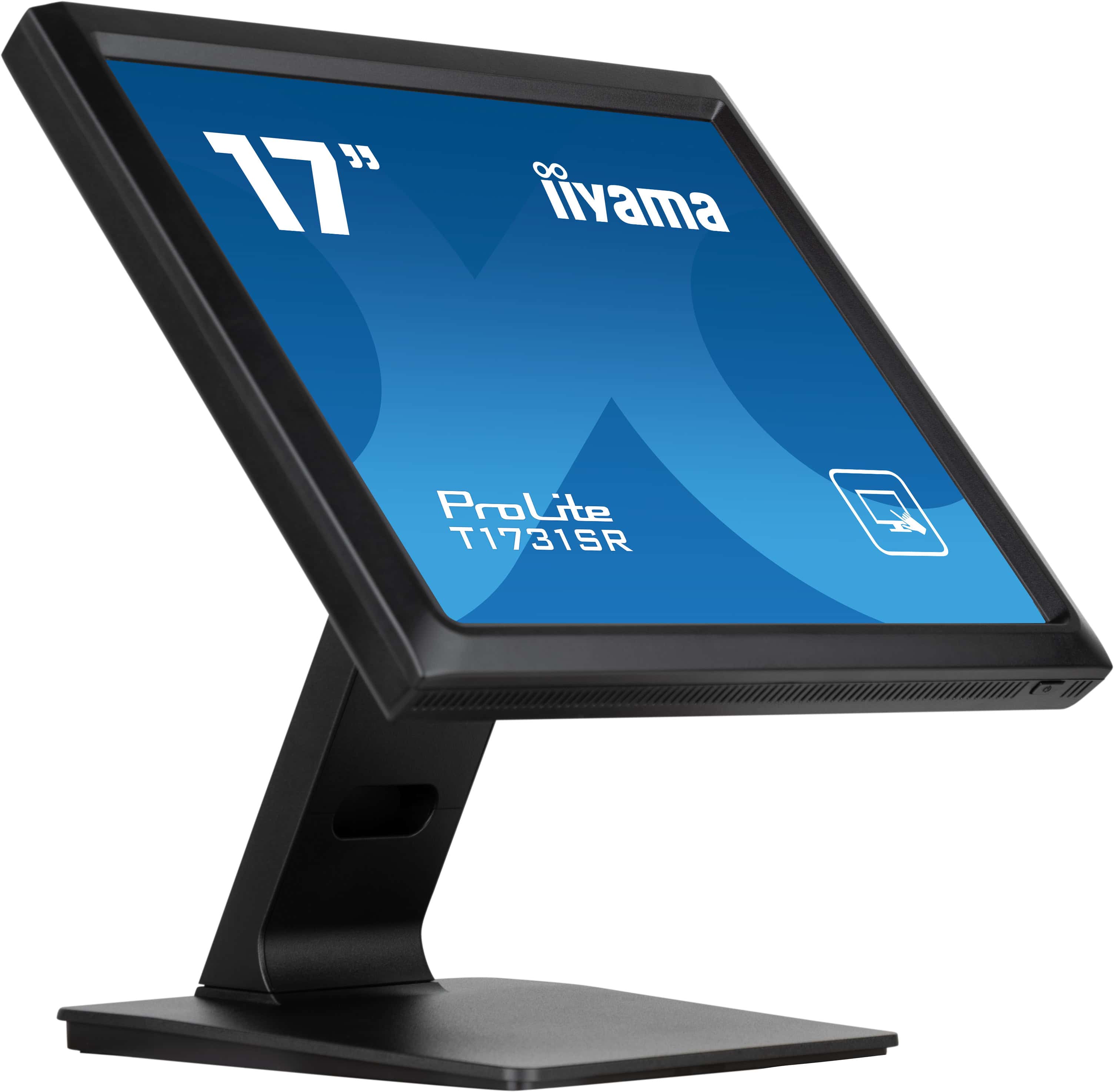 iiyama ProLite T1731SR-B1S computer monitor 43,2 cm (17") 1280 x 1024 Pixels SXGA LCD Touchscreen Zwart (T1731SR-B1S) thumbnail