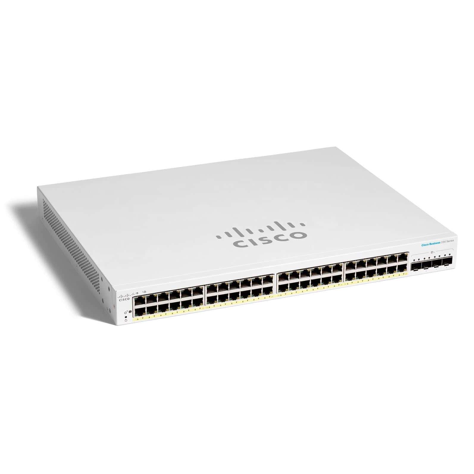 Cisco CBS220-48T-4G Managed Switch 48 poorten Gigabit (CBS220-48T-4G-EU) thumbnail
