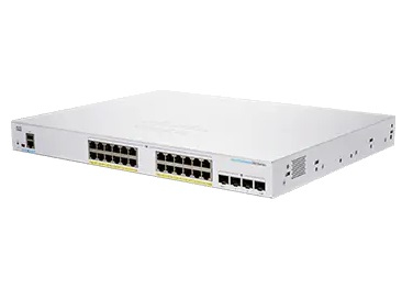 Cisco CBS250-24FP-4G-EU netwerk-switch Managed L2/L3 Gigabit Ethernet (10/100/1000) Zilver (CBS250-24FP-4G-EU) thumbnail