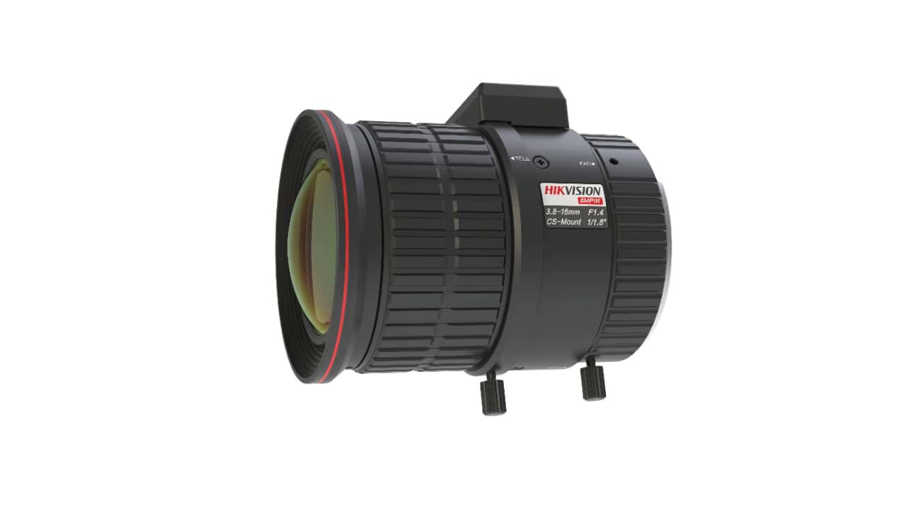 Hikvision HV3816D-8MPIR cameralens CCTV-camera Zwart (102200719) thumbnail