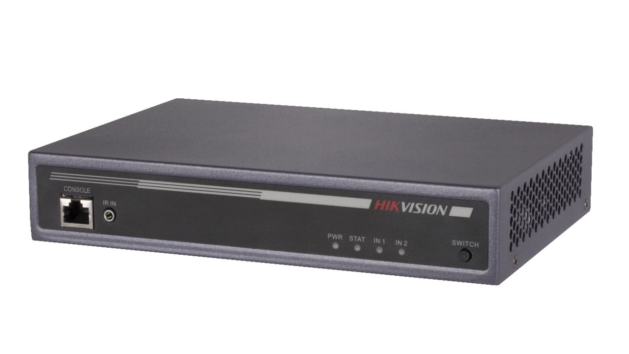 Hikvision DS-C12L-0204H videomuur-processor Zwart (302300797) thumbnail
