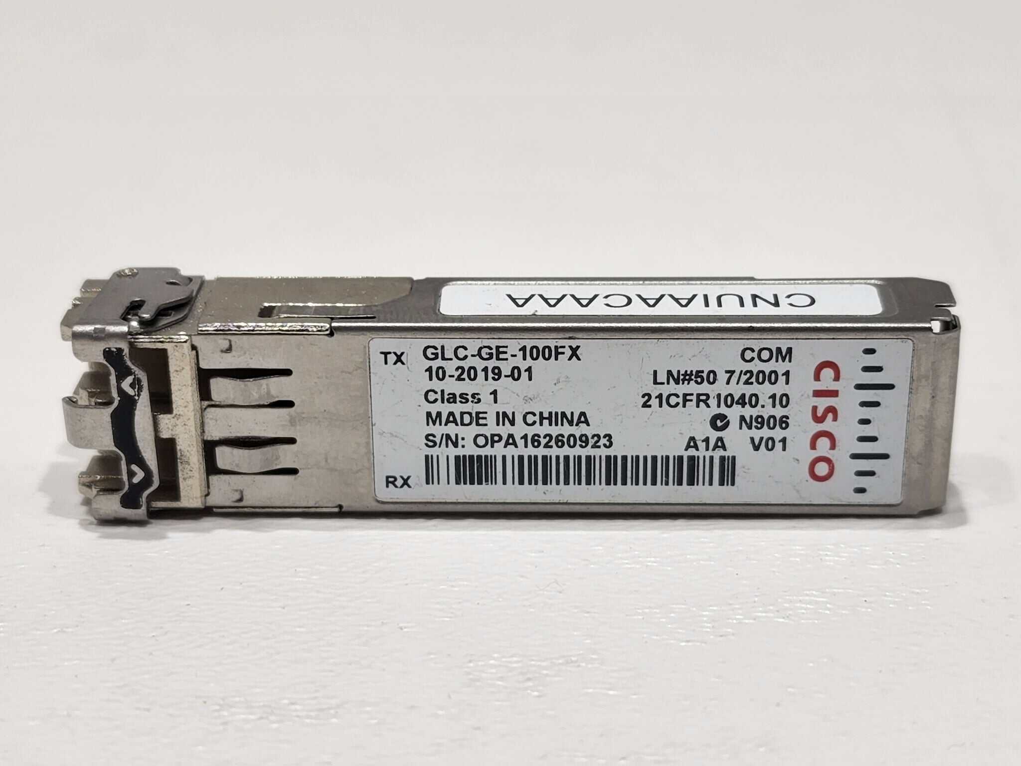 Cisco 100BASE-FX SFP for GE SFP port on 3750 - 3560 - 2970 - 2960 (GLC-GE-100FX=) thumbnail