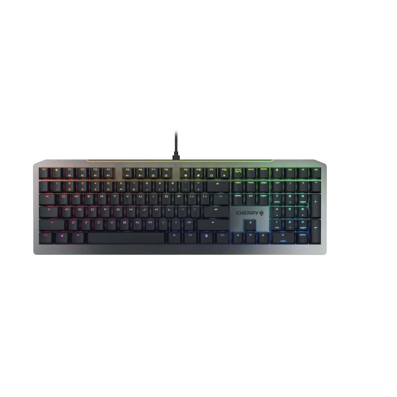 CHERRY MV 3.0 toetsenbord USB QWERTY Engels Zwart, Grijs (G8B-26000LYBEU-2) thumbnail