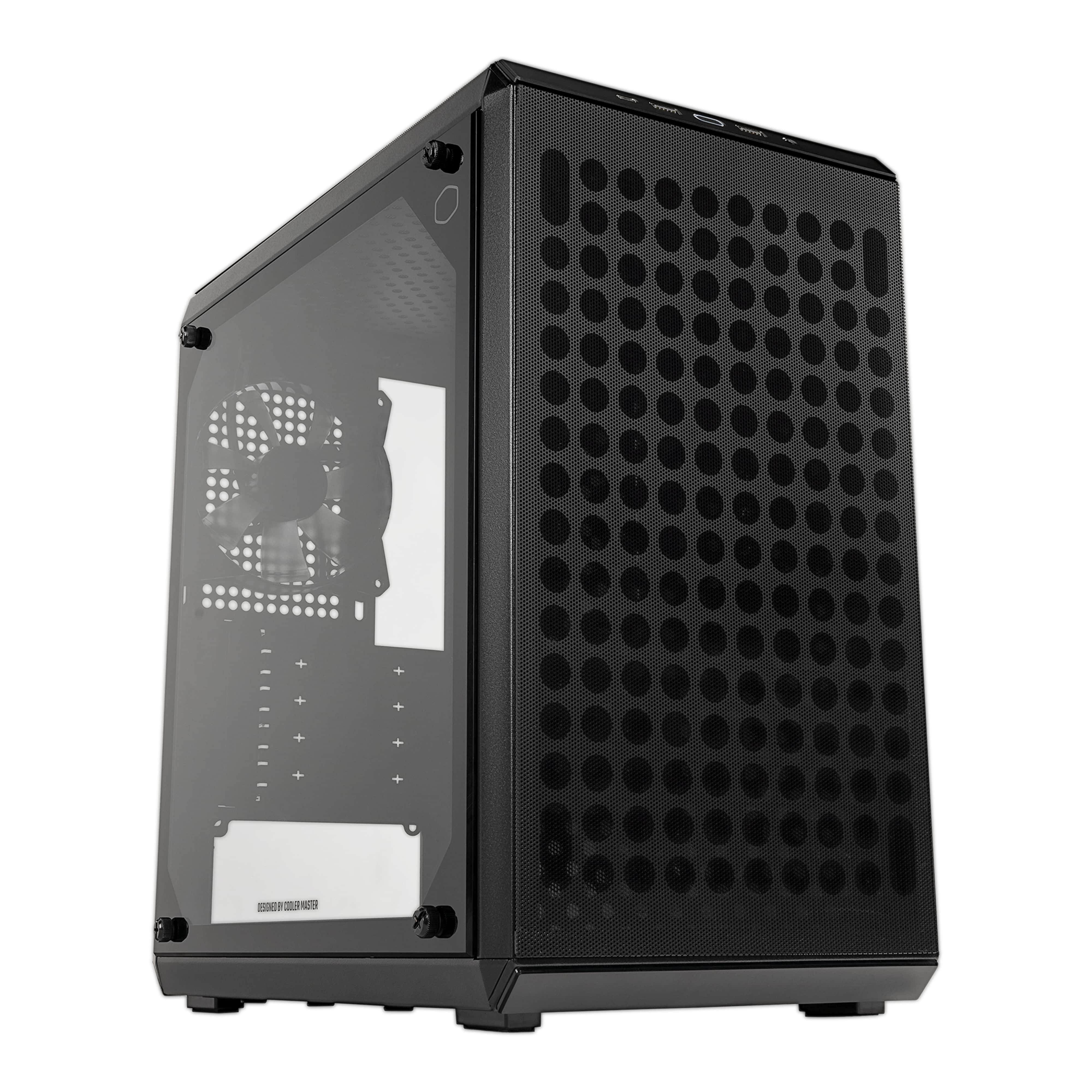 Cooler Master Q300L V2 Mini Tower Zwart, Transparant (Q300LV2-KGNN-S00) thumbnail