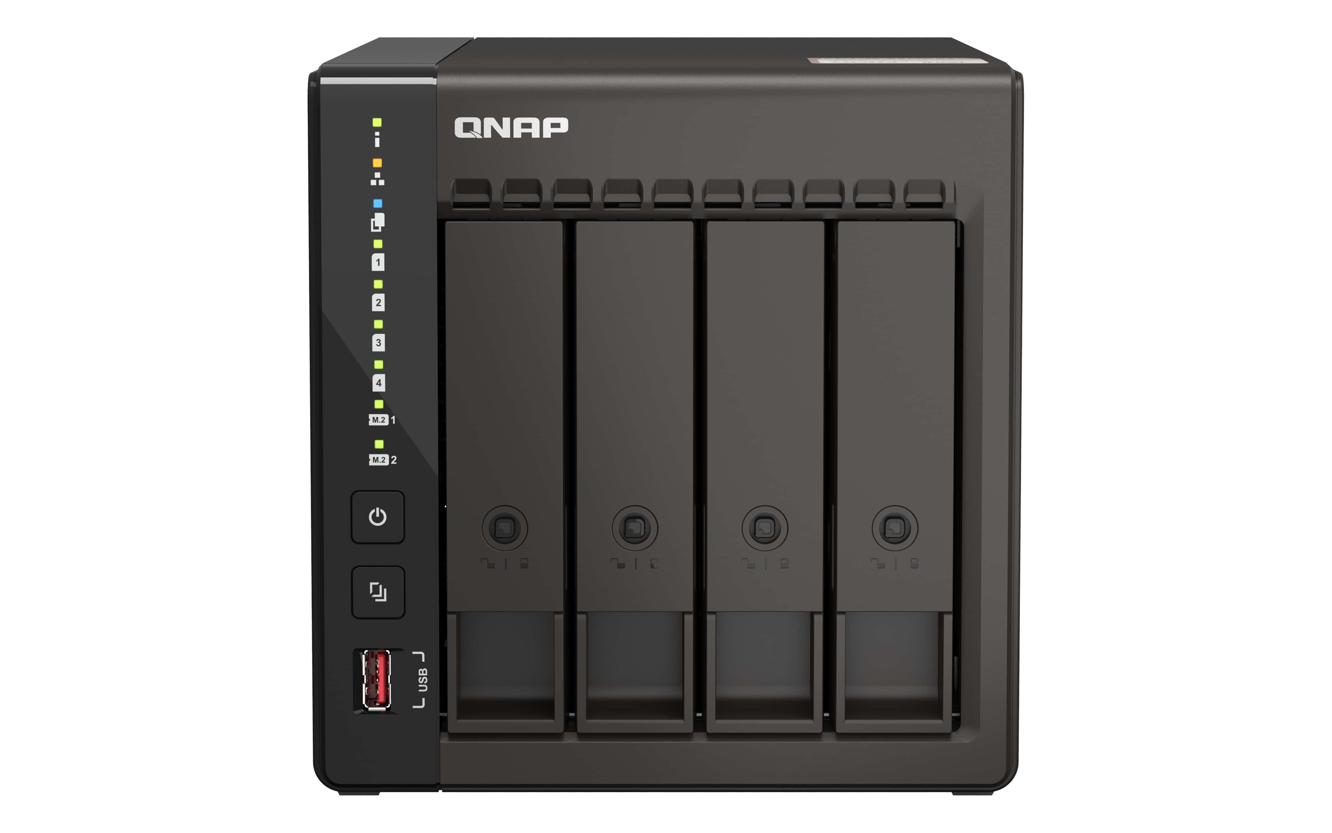 QNAP QVP-41C data-opslag-server NAS Tower Ethernet LAN Zwart J6412 (QVP-41C) thumbnail
