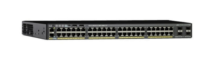 Cisco Catalyst WS-C2960X-48FPS-L netwerk-switch Managed L2/L3 Gigabit Ethernet (10/100/1000) Power over Ethernet (PoE) Zwart (WS-C2960X-48FPS-L) thumbnail Cisco Catalyst WS-C2960X-48FPS-L netwerk-switch Managed L2/L3 Gigabit Ethernet (10/100/1000) Power over Ethernet (PoE) Zwart (WS-C2960X-48FPS-L) thumbnail