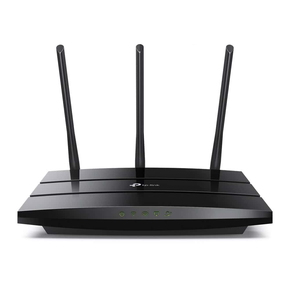 TP-Link Archer A8 draadloze router Gigabit Ethernet Dual-band (2.4 GHz / 5 GHz) Zwart (ARCHER A8) thumbnail