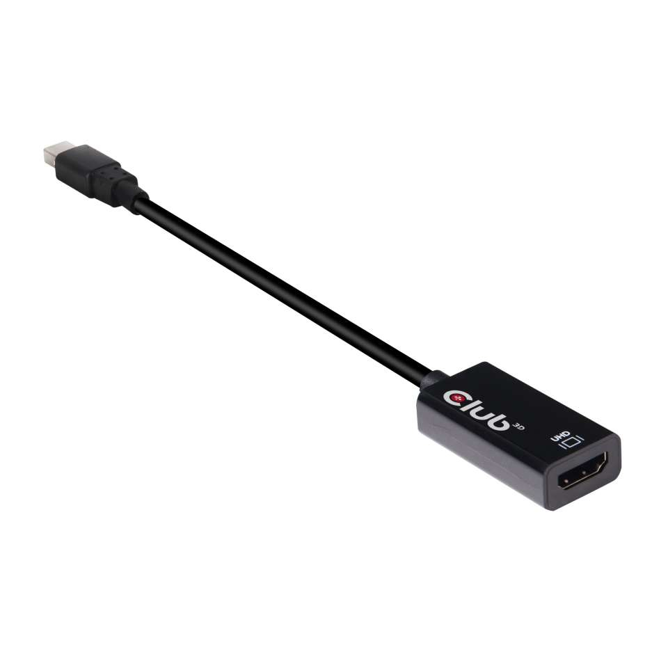 CLUB3D Mini DisplayPort 1.4 to HDMI 2.0b HDR Active Adapter (CAC-1180) thumbnail