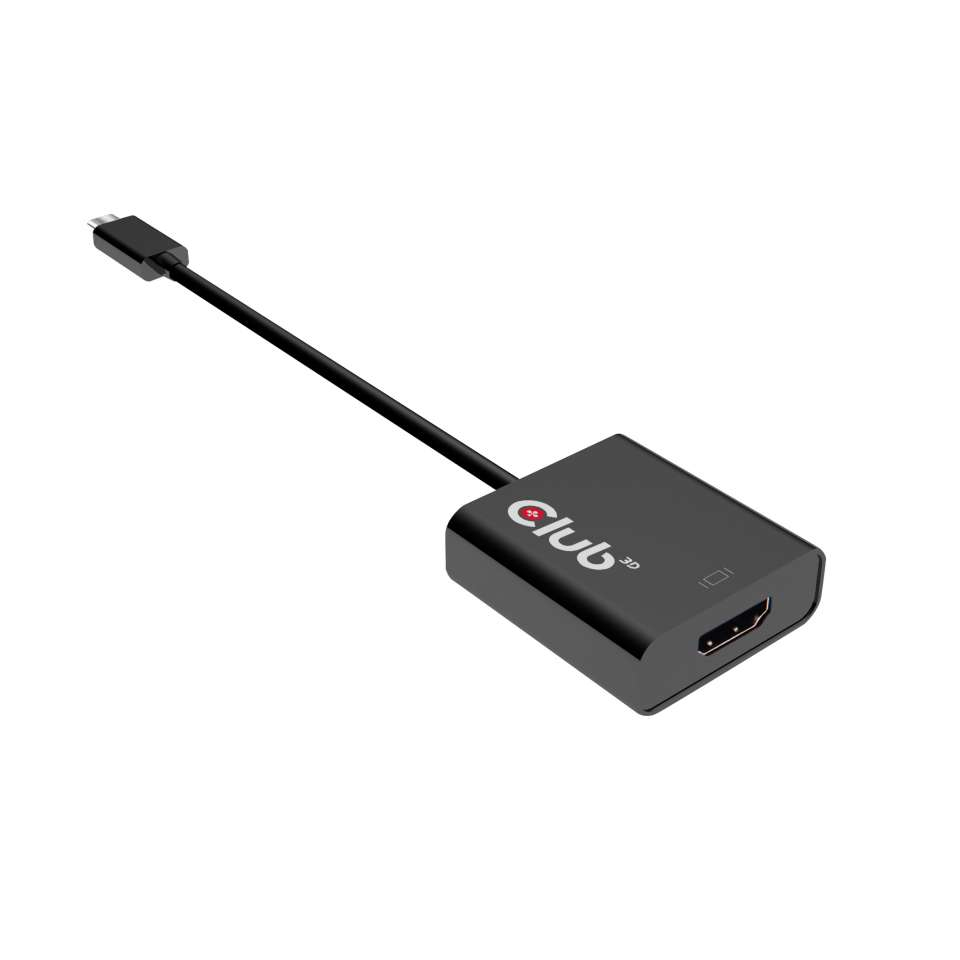 CLUB3D USB 3.1 Type C to HDMI 2.0 UHD 4K 60Hz Active Adapter (CAC-2504) thumbnail