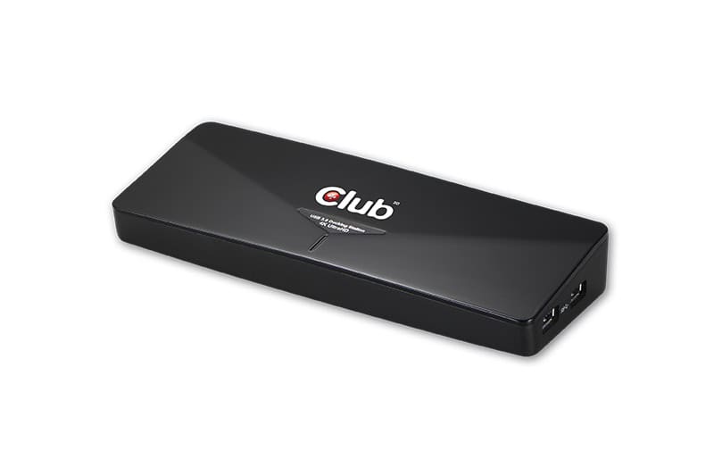 CLUB3D UNIVERSEEL USB 3.1 Gen 1 DisplayLink® gecertificeerd Docking station UHD 4K (CSV-3103D) thumbnail
