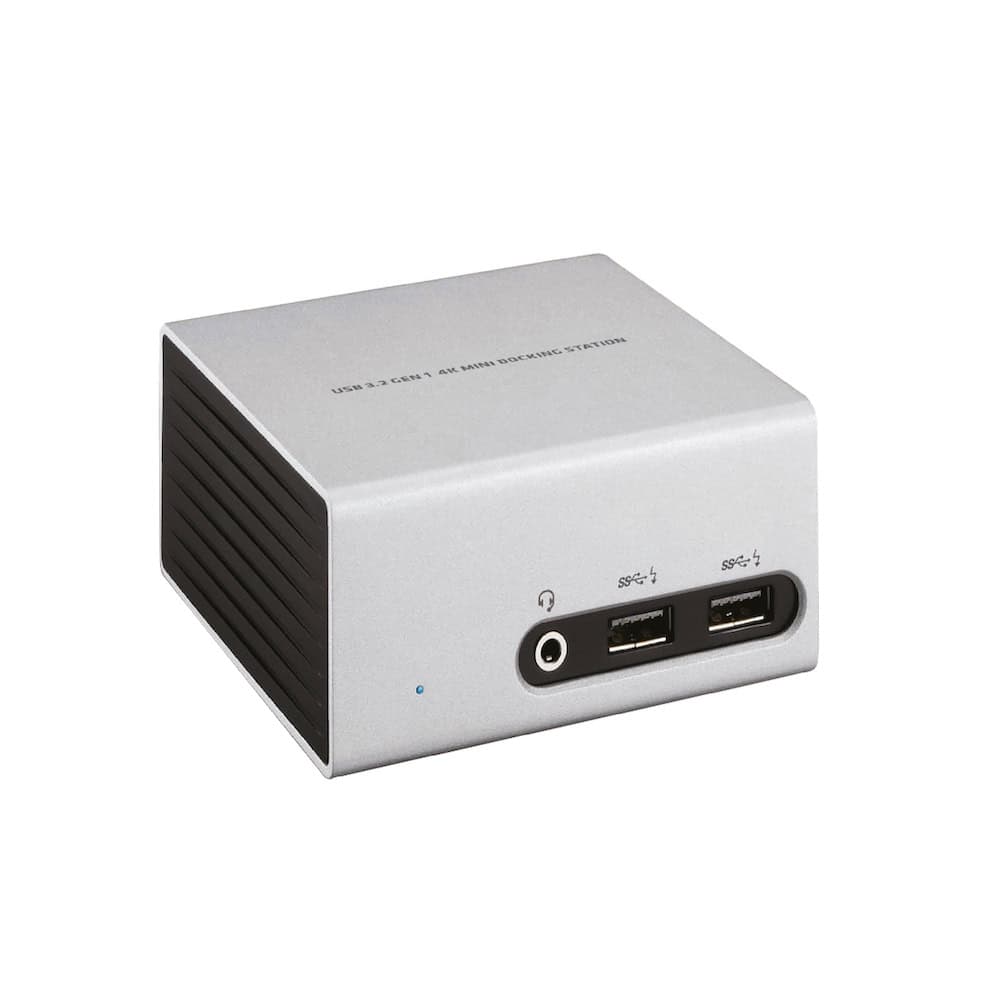 CLUB3D UNIVERSEEL Mini Displaylink gecertificeerd Docking Station USB A 3.2 Gen 1 4K30Hz 1x HDMI, 1x DVI, 4x USB Superspeed (CSV-3104D) thumbnail
