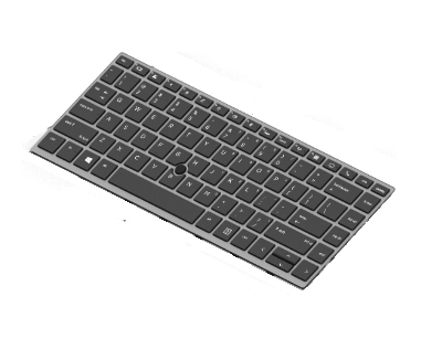 HP L14379-051 laptop reserve-onderdeel Toetsenbord (L14379-051) thumbnail